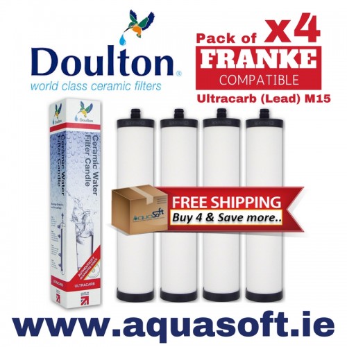 Doulton® Ultracarb M15 FRANKE Pack of 4 - W9223021